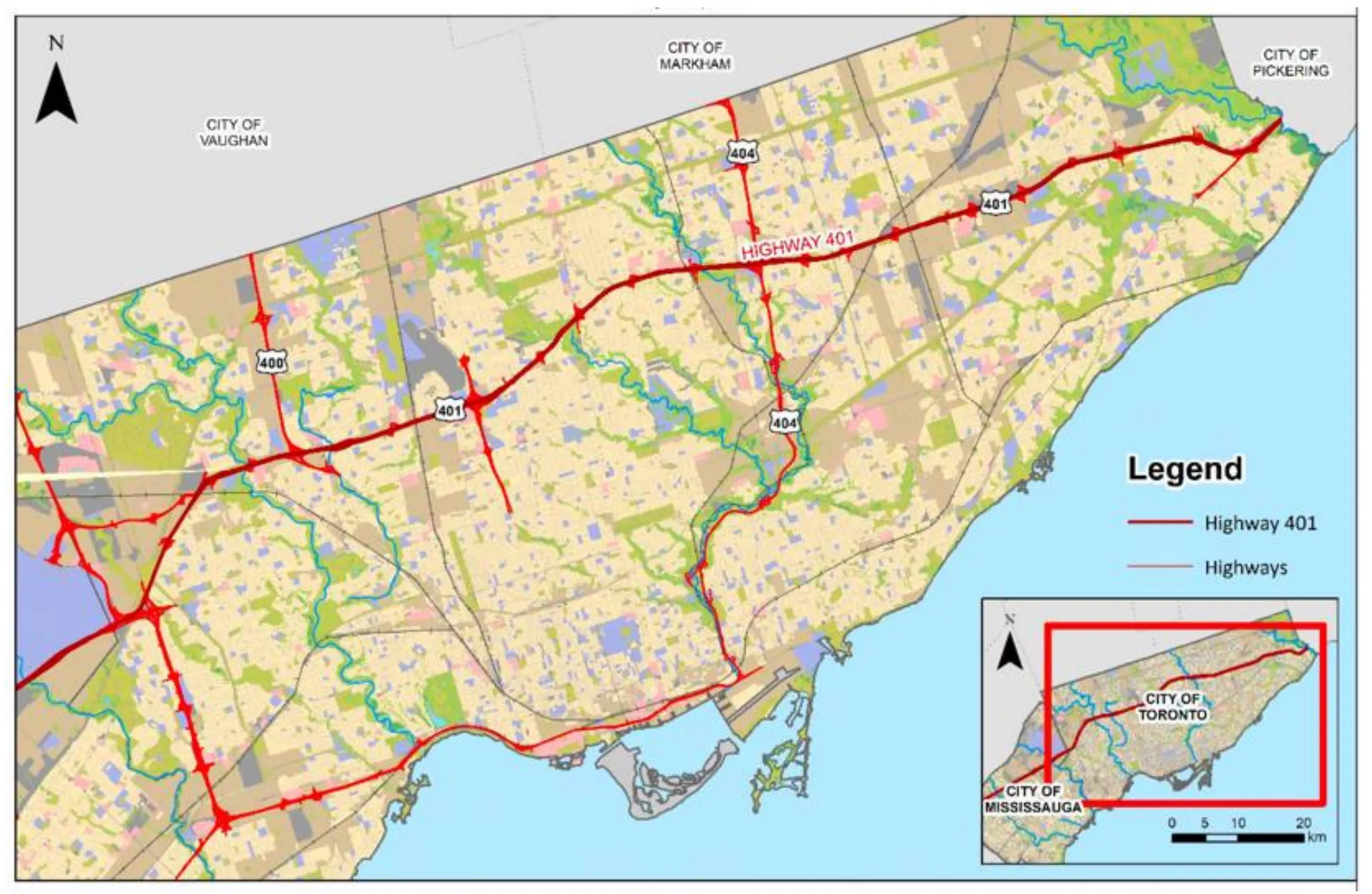 Highway 401 Traffic Congestion